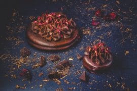 Ciastka czekoladowe z żurawiną i orzechami – przepis
