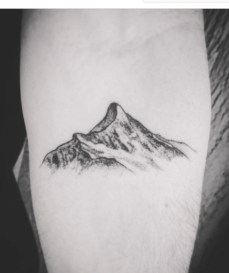 Tatuaż góry