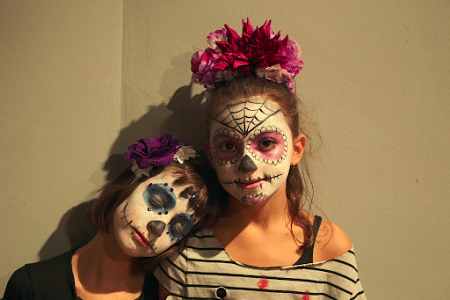 Makijaż dzieci na halloween