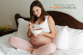 Kobieta spożywa siemię lniane będąc w ciąży